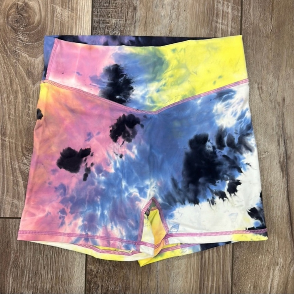 Colorful Tie-Dye Women's Shorts